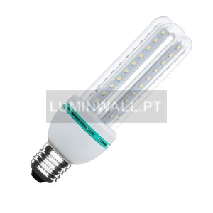 Lâmpada LED Tubular 3U 12W E27 6500K